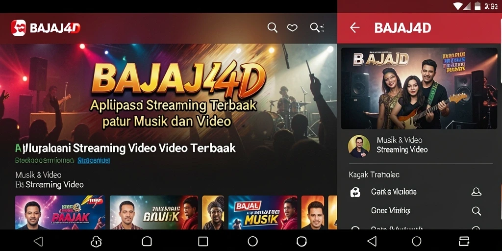 Tampilan antarmuka intuitif dan fungsi streaming video yang menarik.