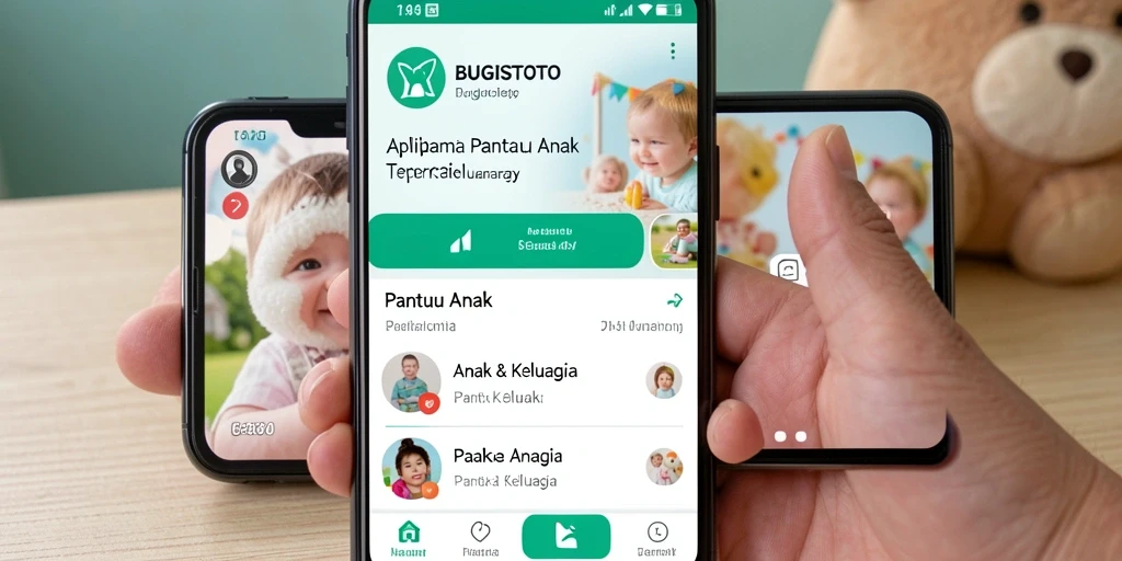 Antarmuka BUGISTOTO menampilkan lokasi anak secara real-time.